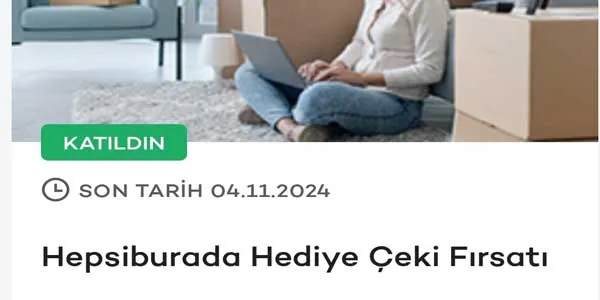 Akbank hepsiburada 1000₺ hediye çeki kampanyası