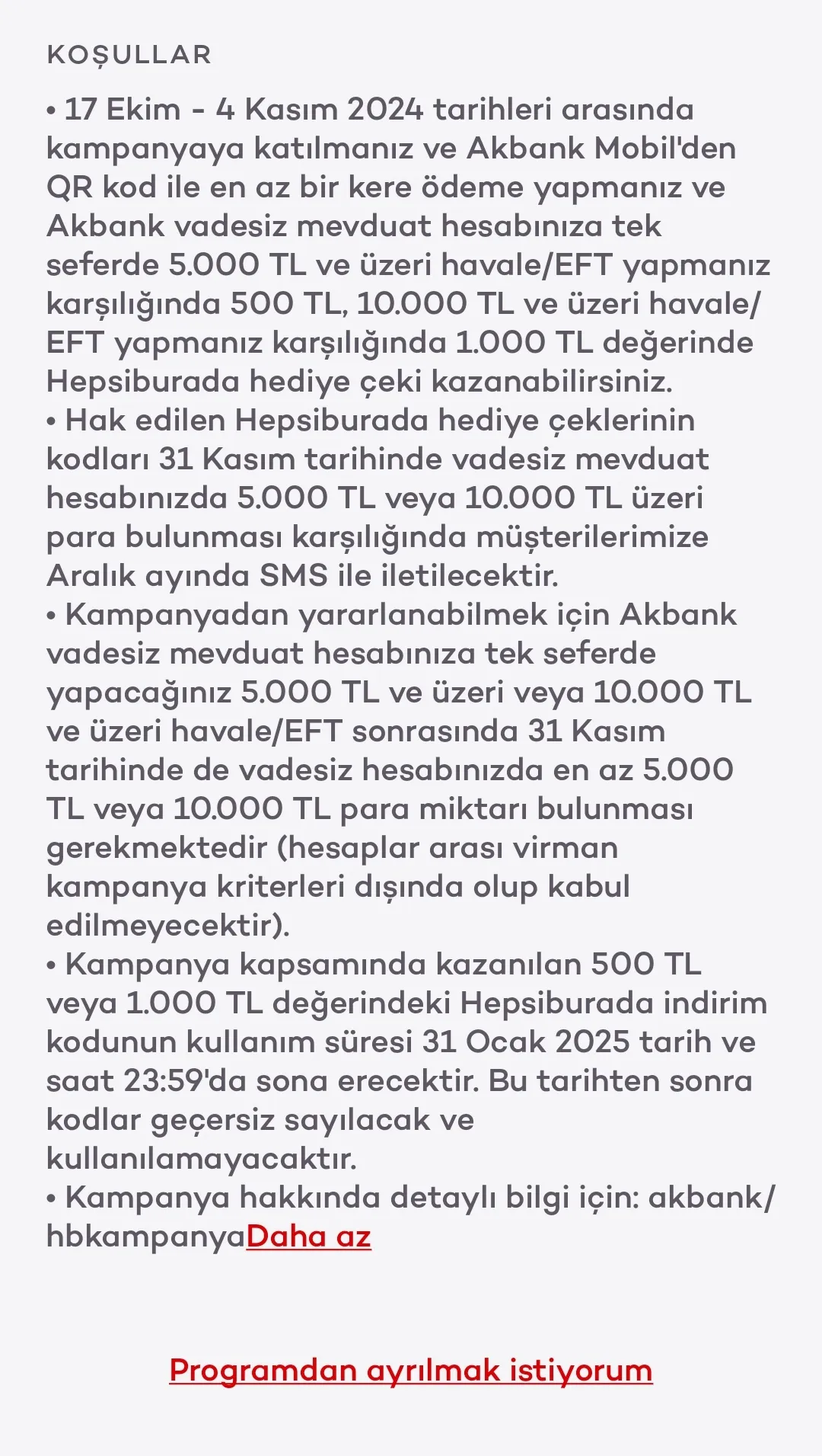 Akbank hepsiburada 1000₺ hediye çeki kampanyası