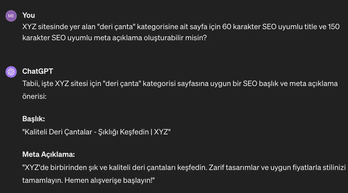 ChatGPT SEO Süreçlerini Nasıl Kolaylaştırır?