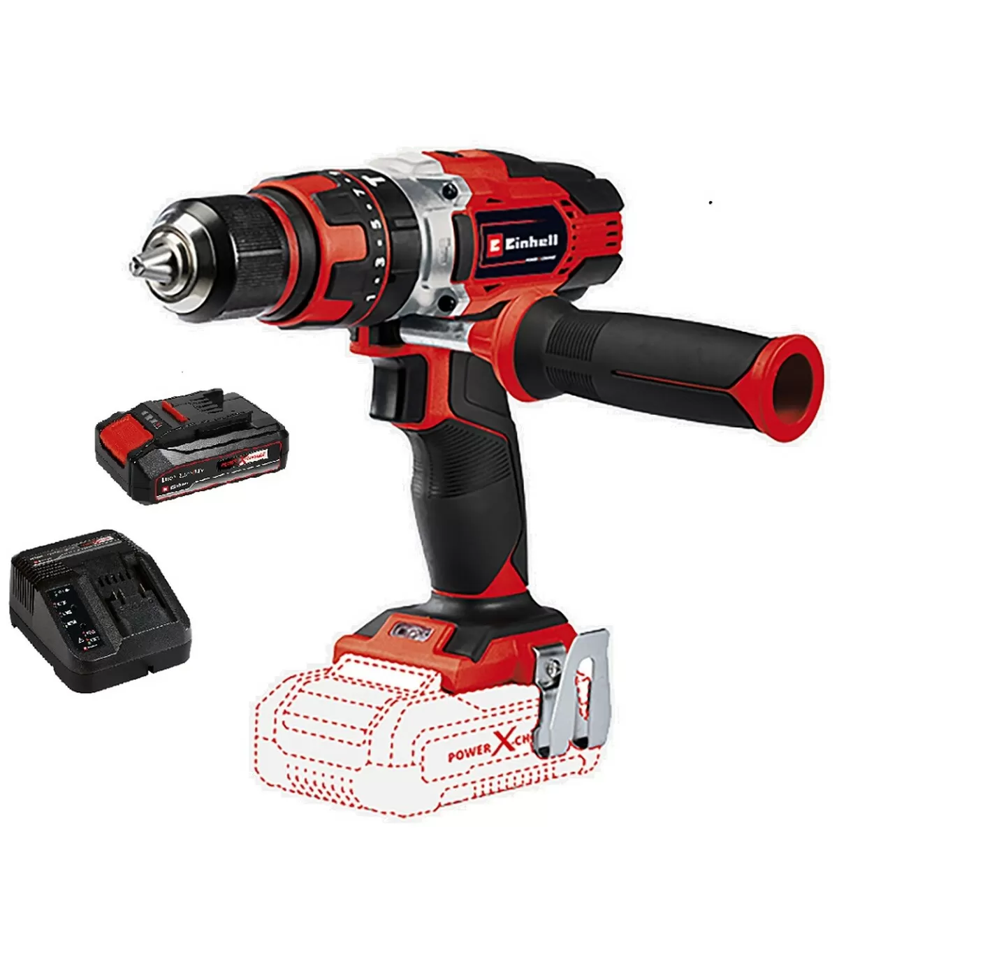 Einhell TE-CD 18/48 Li-i 18V 2.5 Ah batarya şarj aleti 2000₺