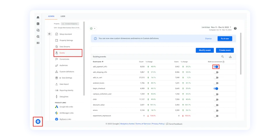 Google Analytics 4 Etkinlikleri (Rehber)