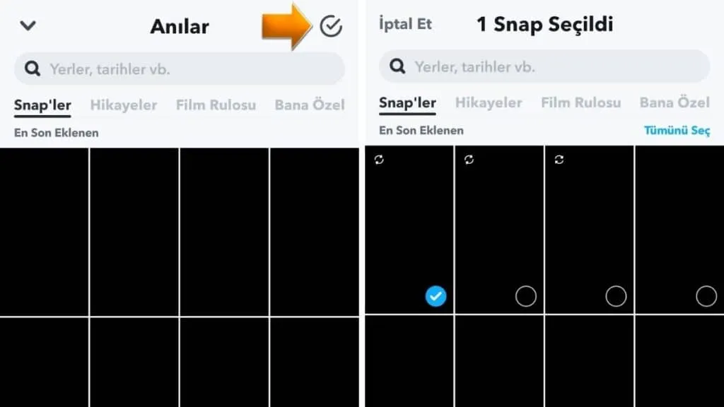 Snapchat Silinen Fotoğrafları Geri Getirme Nasıl Yapılır?