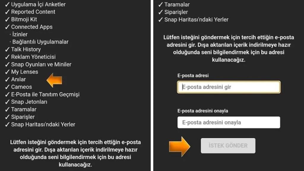 Snapchat Silinen Fotoğrafları Geri Getirme Nasıl Yapılır?