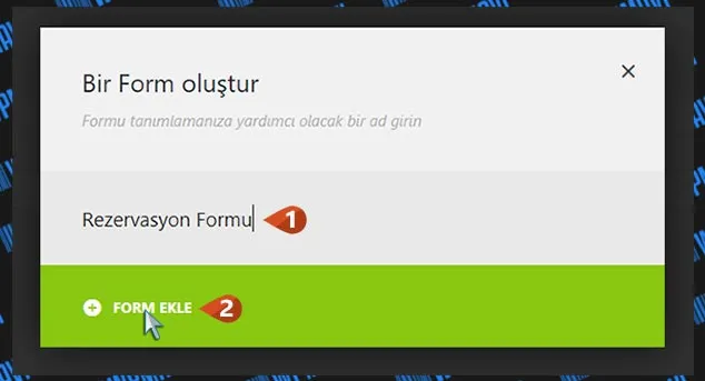 WordPress Form Oluşturma: Kayıt – Başvuru – Sipariş | Her Tip