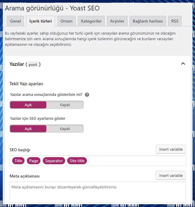 WordPress Yoast SEO Ayarları ve Kurulumu | FULL Rehber