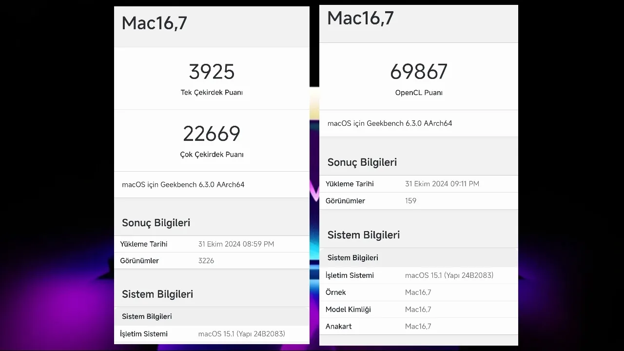 Apple’ın öve öve bitiremediği M4 Pro’nun performansı ortaya çıktı!